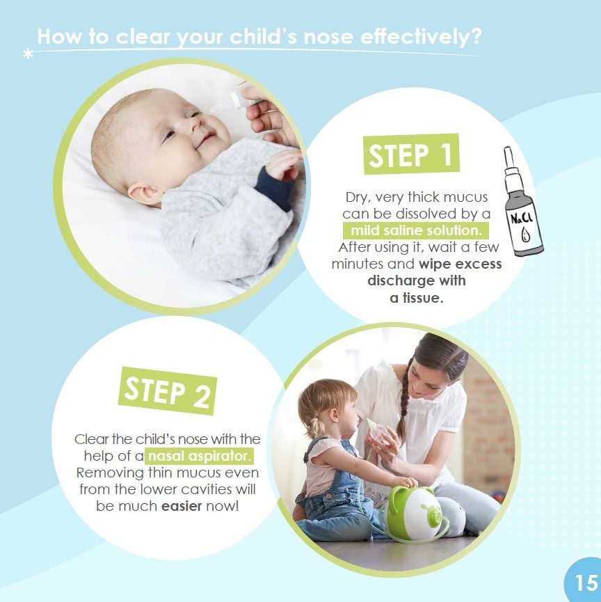 How to clean your child's nose effectively?