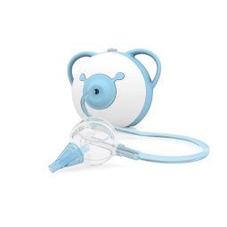 Nosiboo Pro Electric Nasal Aspirator for babies to clear stuffy little noses: blue,